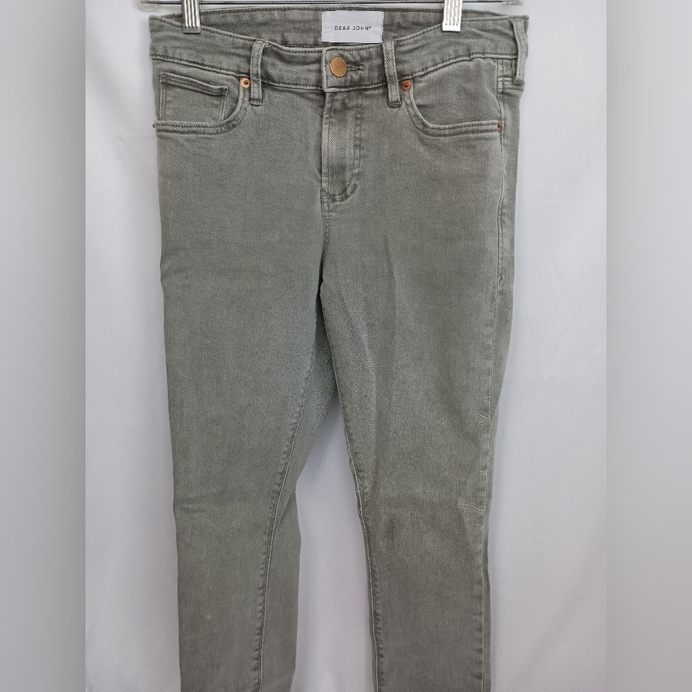 Gray DEAR JOHN Gisele Skinny Women Designer Jeans (#1,190)โ